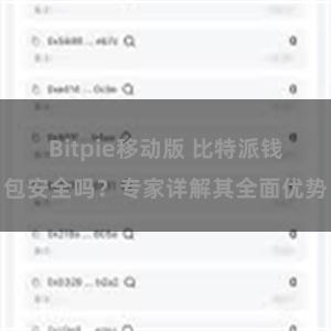 Bitpie移动版 比特派钱包安全吗？专家详解其全面优势