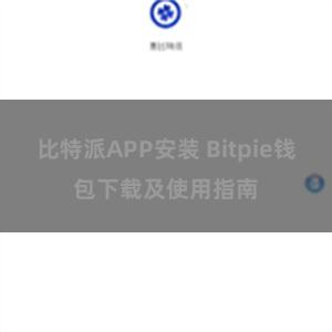 比特派APP安装 Bitpie钱包下载及使用指南