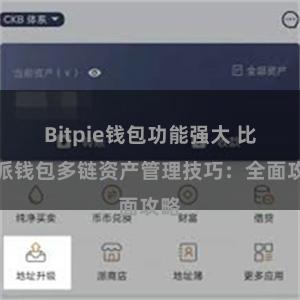 Bitpie钱包功能强大 比特派钱包多链资产管理技巧：全面攻略